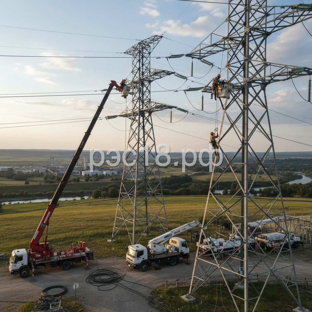 Montazh-i-remont-vozdushnyh-linij-elektroperedach